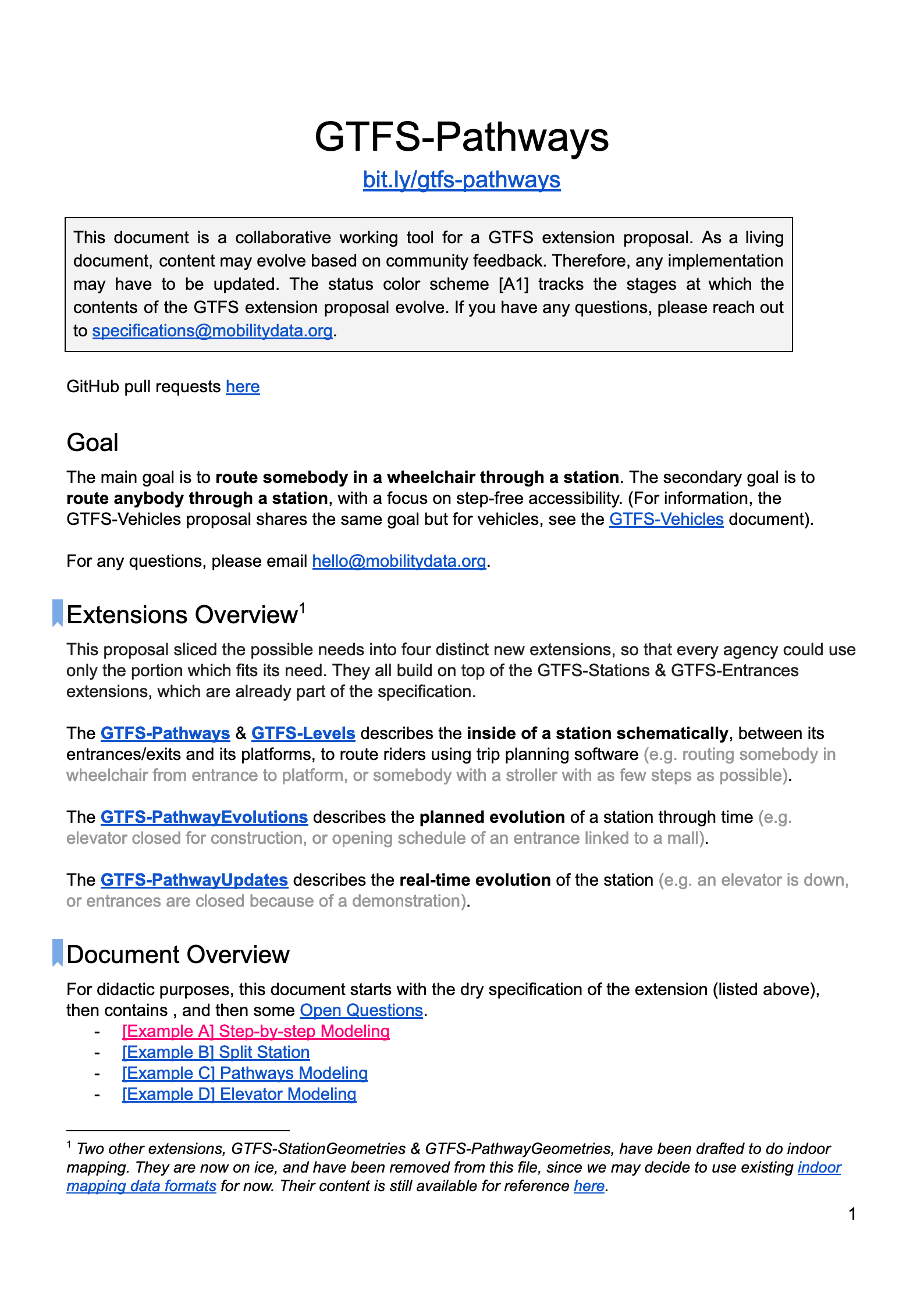 GTFS-Pathways specification document